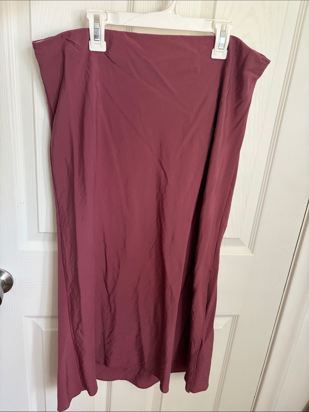 Madewell Dusty Rose Midi Skirt